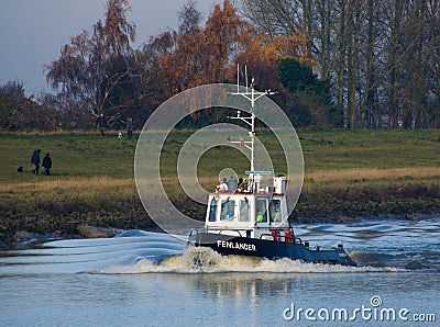 Fenlander Tug Boat. Editorial Stock Photo