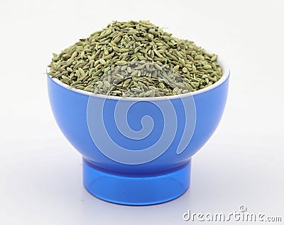 Fennel seeds Stock Photo