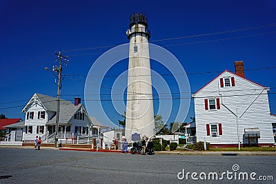 Fenwick Island Lighthouse Editorial Stock Photo