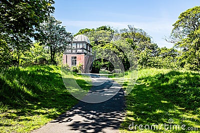 FernleyObservatory, Hesketh Park, Southport, UK Stock Photo