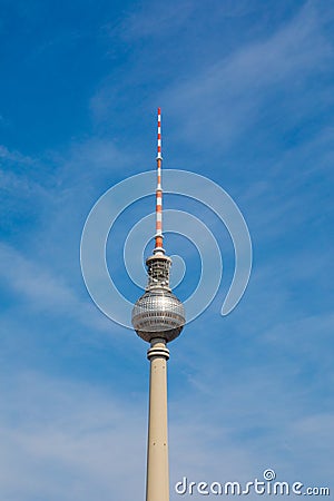 Fernsehturm communications tower, Berlin Stock Photo