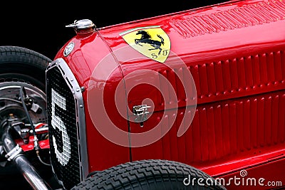 Ferrari Alfa Romeo Tipo B P3 race car Editorial Stock Photo