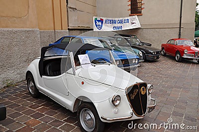  vereran car club como Ferrari and classic cars show Como italy Editorial Stock Photo