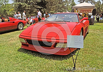 Ferrari 348 Coupe Speciale Editorial Stock Photo