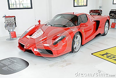 Ferrari Enzo Editorial Stock Photo