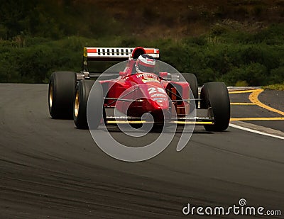 Ferrari F1 car Editorial Stock Photo