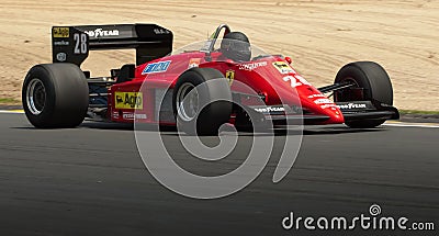 Ferrari F1 car Editorial Stock Photo