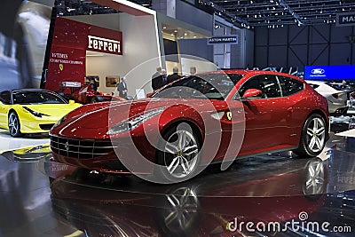 Ferrari FF Editorial Stock Photo
