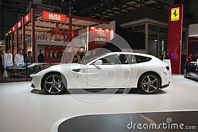 Ferrari FF Editorial Stock Photo