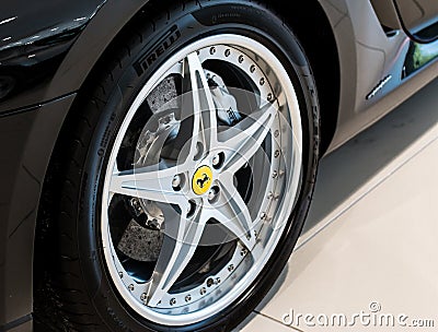 Ferrari 599 HGTE Editorial Stock Photo