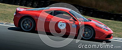 Ferrari Italia Stradiale sports race car Editorial Stock Photo