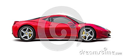 Ferrari 458 Editorial Stock Photo