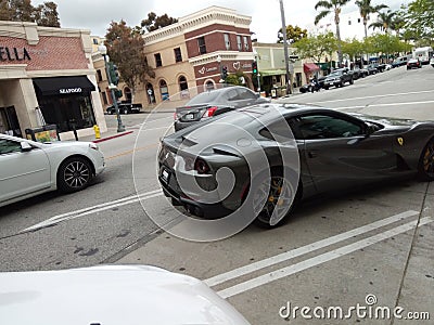 Ferrari 812 superfast 2019 Editorial Stock Photo