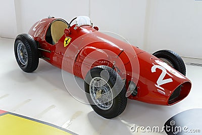 Ferrari Tipo 500 F2 formula racing car Editorial Stock Photo