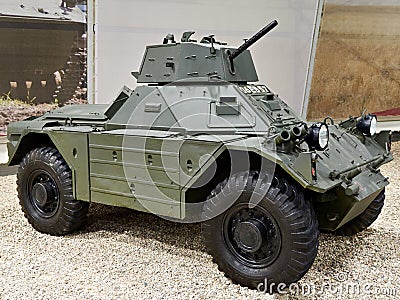 Ferret armoured car Editorial Stock Photo