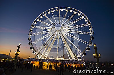 Ferris wheel Editorial Stock Photo