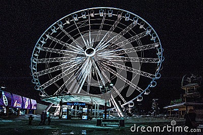 Ferris wheel at Niagara Falls Editorial Stock Photo