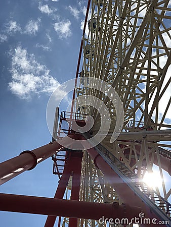 Ferris wheel Stock Photo