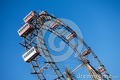 ferris wheel at Prater Vienna Austria Stock Photo