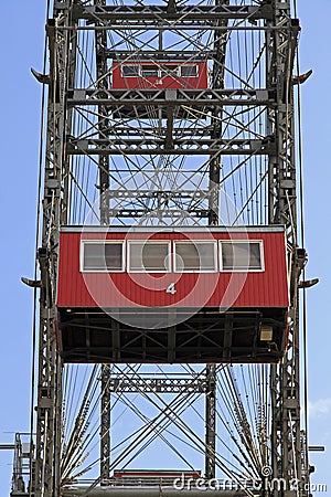 Ferris wheel - Prater, Vienna Stock Photo