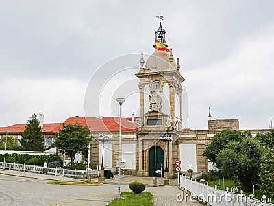 Ferrol, Galicia, Spain - Military Dockyard Editorial Stock Photo