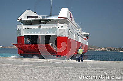 Ferry boat Stock Photo