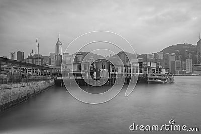 Ferry pier Editorial Stock Photo