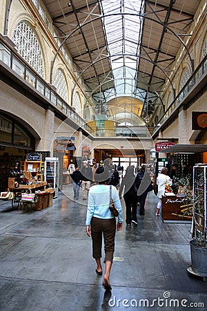 Ferry Plaza Farmers Market, San Francisco, USA Editorial Stock Photo