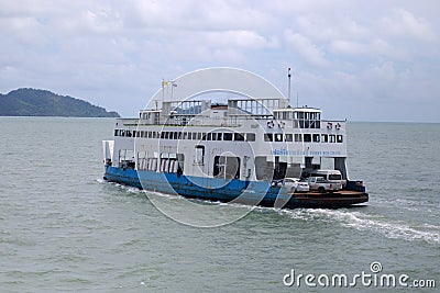 Ferry ship Editorial Stock Photo