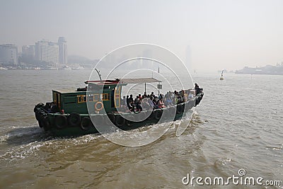 Ferryboat, Xiamen, China Editorial Stock Photo