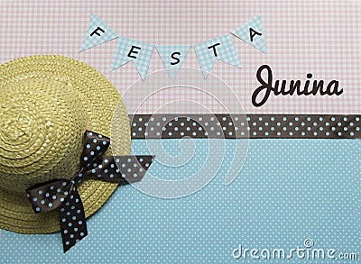 Festa Junina background Stock Photo