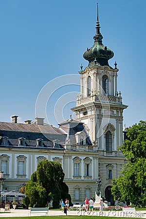 Festetics Palace - Keszthely Editorial Stock Photo