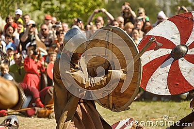 Festival early Middle Ages First Capital of Russia Editorial Stock Photo
