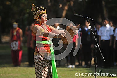 Festival to celebrates the World Day Tourism in Indonesia Editorial Stock Photo