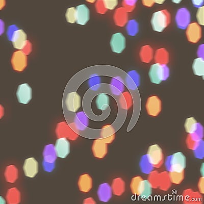 Festive backdrop fot your text or design. holiday illumination and decoration concept. Stock Photo