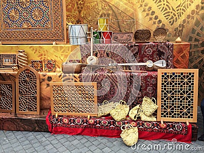 Festive fair Nowruz Stock Photo