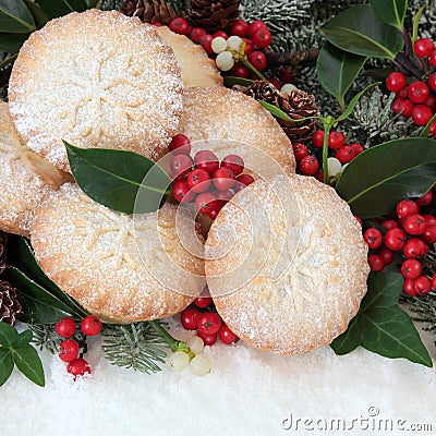 Festive Food Stock Photo