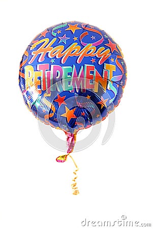 A festive helium balloon Stock Photo