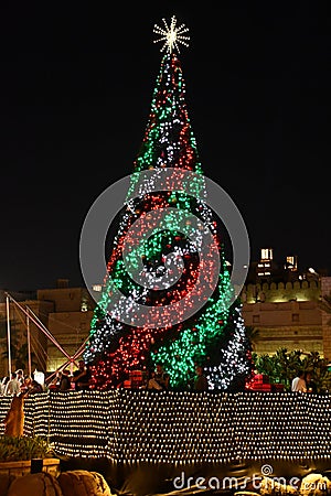 Festive Market at Souk Madinat Jumeirah in Dubai, UAE Editorial Stock Photo