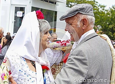 Festivity of `San Isidro`, patron of Madrid, May 15, 2017, Madrid, Spain Editorial Stock Photo