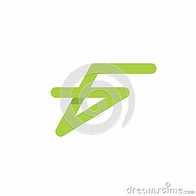 FG Logo. Letter G Icon Vector Illustration