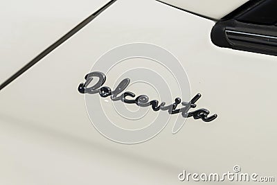 Fiat 500C Editorial Stock Photo