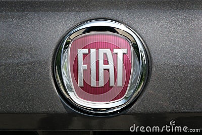 Fiat logo Editorial Stock Photo