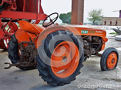 Fiat 221 R Tractor Editorial Stock Photo
