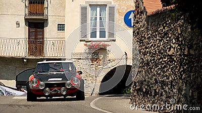 Fiat 124 Spider Bergamo Historic Grand Prix 2017 Editorial Stock Photo