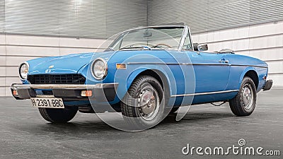 Fiat 124 Sport Spider Editorial Stock Photo