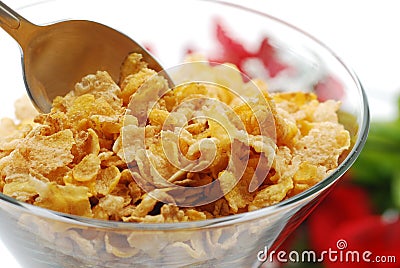 Fiber cereal Stock Photo