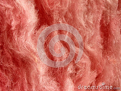 Fiberglass Insulation Stock Photo