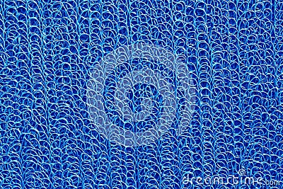 Fibers Blue Synthesis Stock Photo