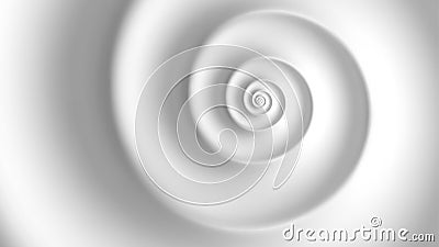 Fibonacci spiral white abstract vector background. Golden ratio Vector Illustration